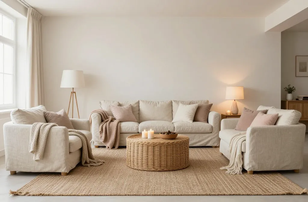 Big Living Room Inspiration Ideas That Make Large Spaces Feel Cozy and Stylish — Glam Version