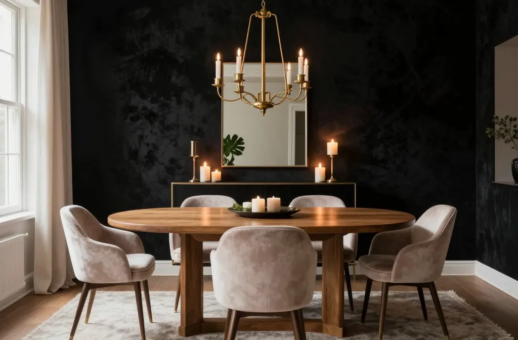7 Black Wall Dining Room Decor Ideas That Look Bold and Elegant Unveiled