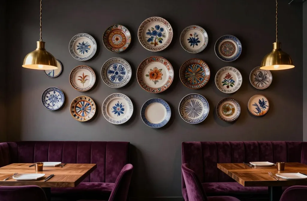 8 Plate Wall Decor Dining Room Ideas for a Unique and Artistic Display: Bold Gallery Guide