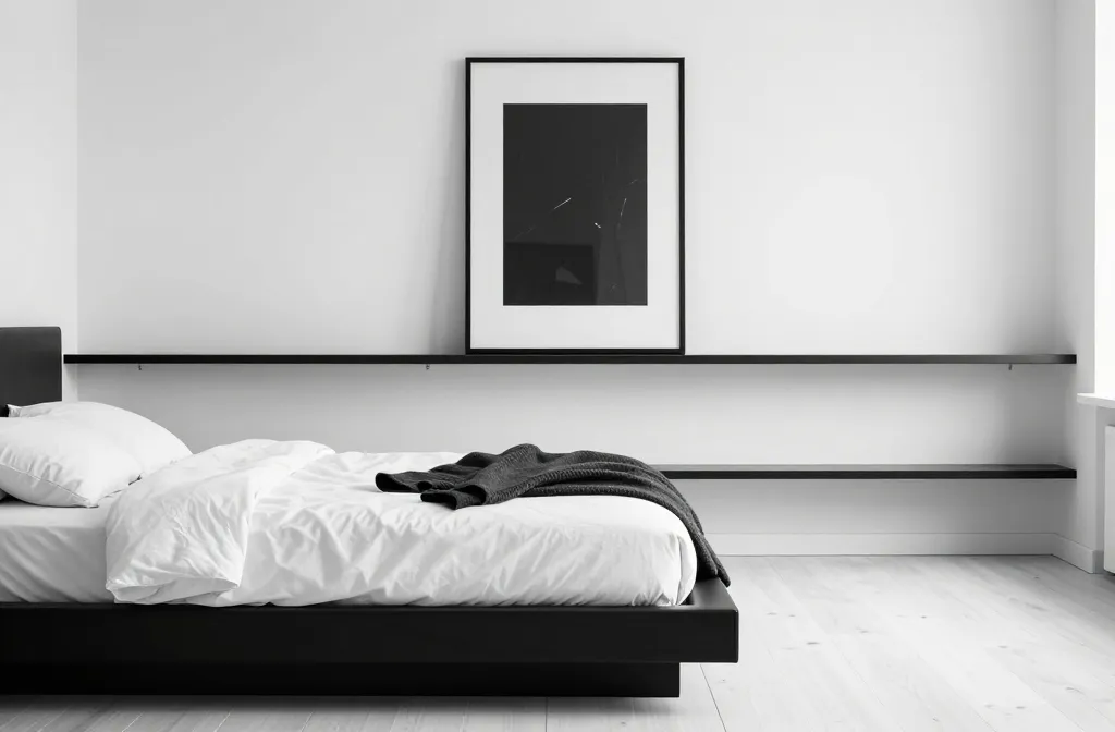 7 Black and White Small Bedroom Ideas That Look Modern and Clean: Chic & Crisp