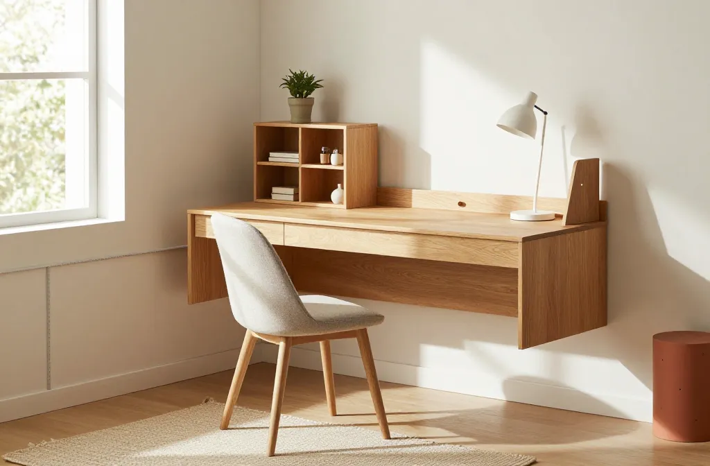 8 Small Desk Setup Ideas Bedroom That Are Stylish and Space-Saving: Tiny Style Hacks