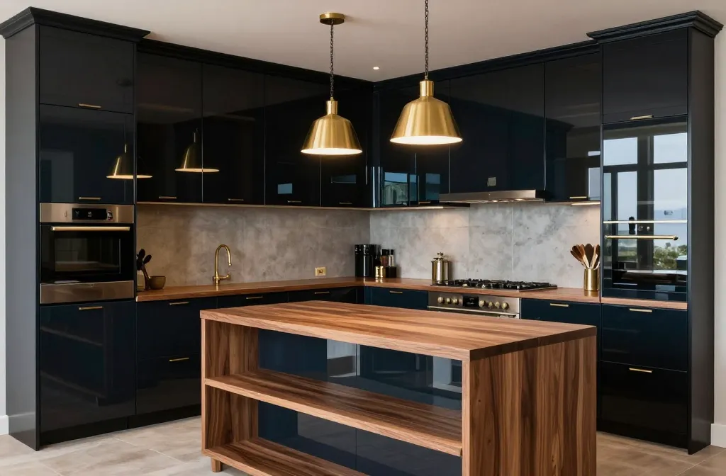 7 Black Glass Kitchen Cabinets Ideas That Add Sophistication and Shine Unveiled
