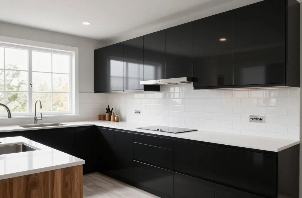 8 Modern Black Kitchen Cabinets Ideas That Look Sleek and Elegant: Chic Concepts