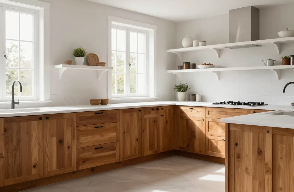 5 Cedar Kitchen Cabinets for Rustic Charm: Cozy Hacks