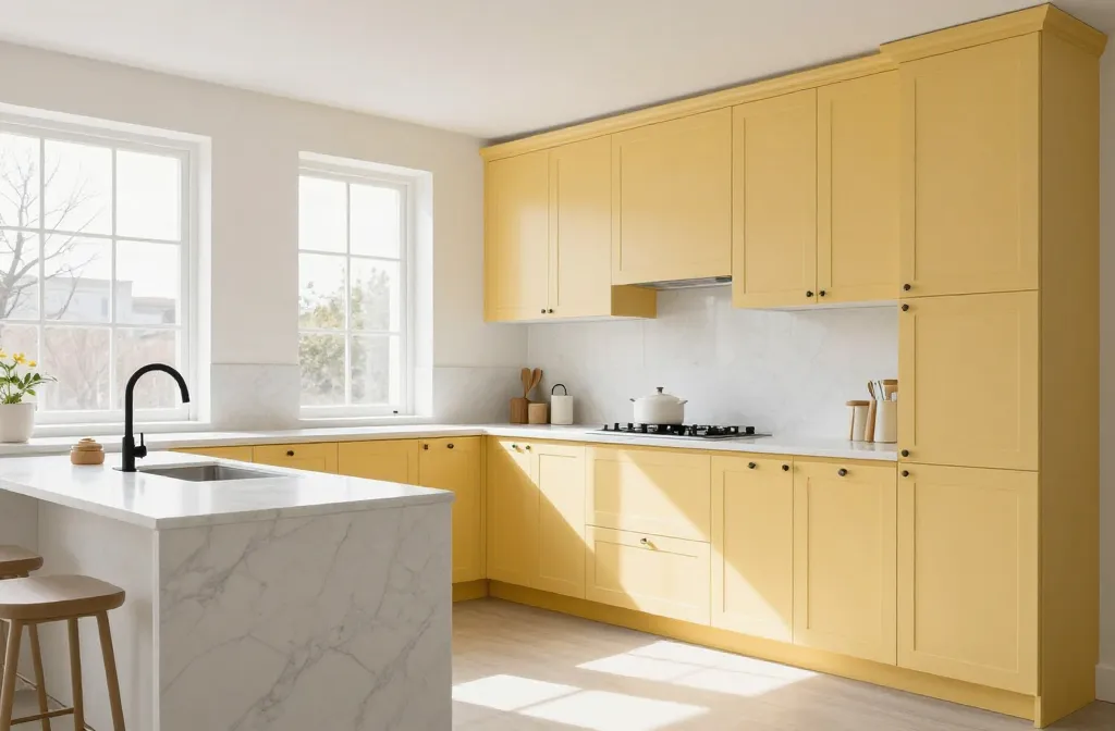 8 Yellow Oak Kitchen Cabinets That Pop: Bright Ideas