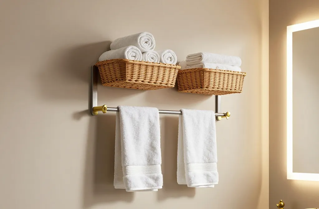 5 Clever Towel Storage Small Bathroom Hacks That Wow