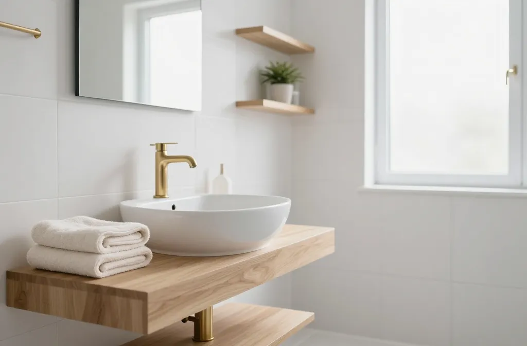 7 White Small Bathroom Ideas for a Bright Look: Sparkling Fresh Spaces