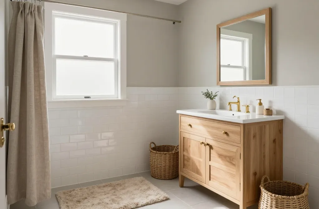 6 Modern Farmhouse Small Bathroom Inspirations You’Ll Love