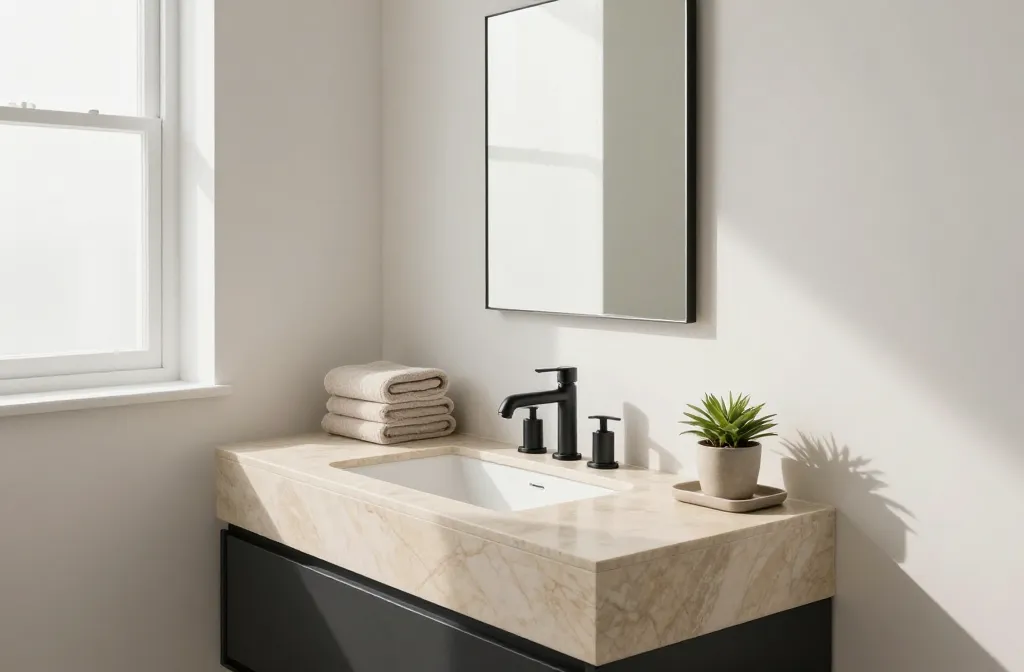 5 Small Bathroom Table Ideas That Save Space You’Ll Love