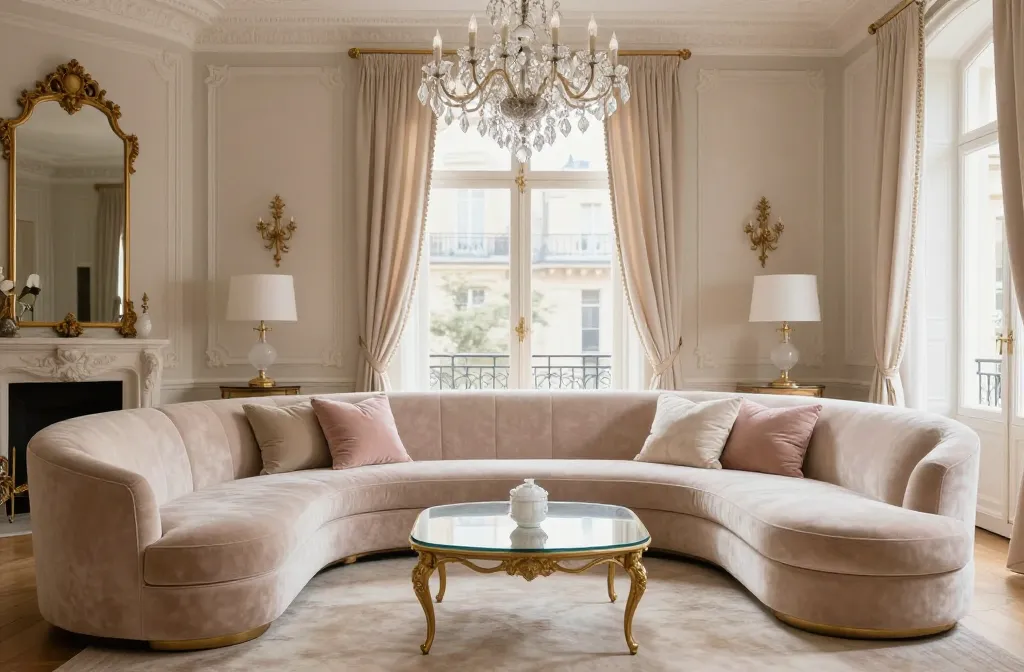 7 French Living Room Decor Luxury Ideas: French-Style Glam