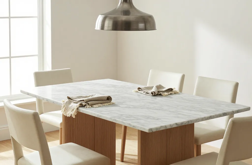 6 Marble Dining Room Table Ideas: Chic Centerpiece Picks