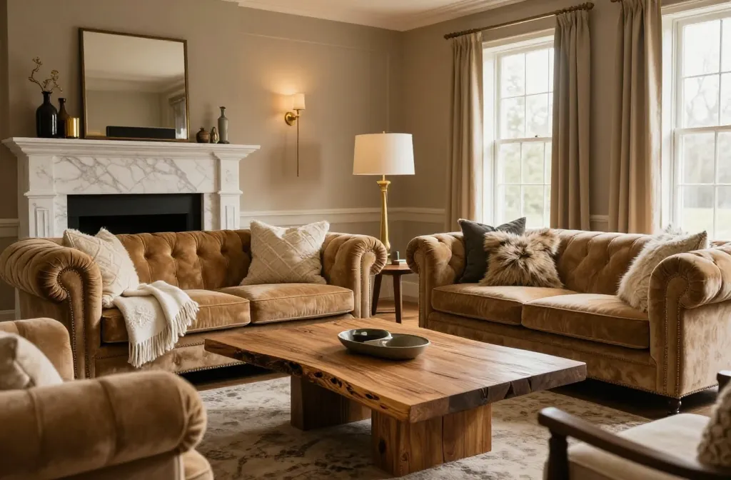 6 Luxury Rustic Living Room Ideas: Luxe Cabin Vibes