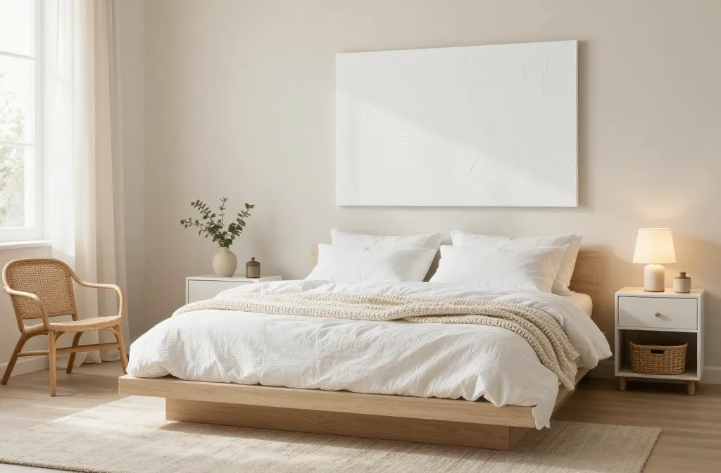 6 Cozy Bedroom White Walls Ideas for Warm Vibes