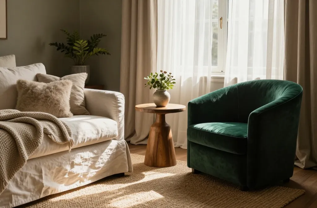 5 Chair for Bedroom Cozy Corner Ideas: Velvet Glow