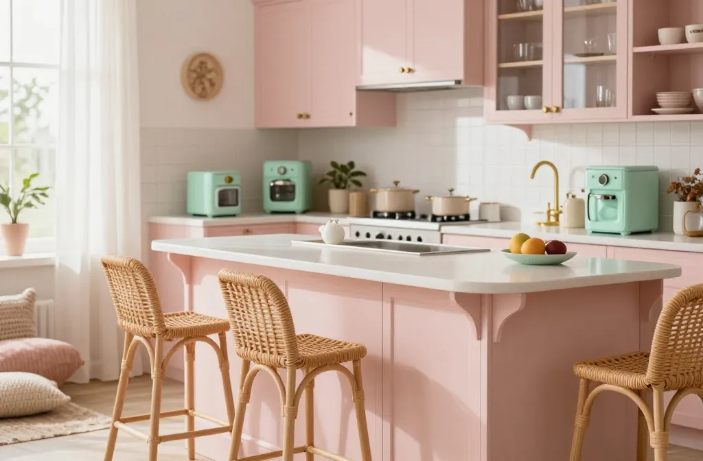 6 Girly Kitchen Decor Apartment Ideas: Chic & Playful