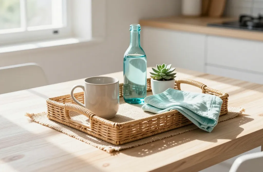 5 Kitchen Table Tray Decor Ideas That Spark Joy