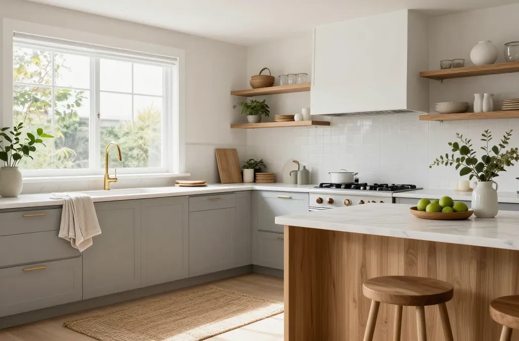 6 Grey and White Kitchen Decor Ideas: Chic & Calm