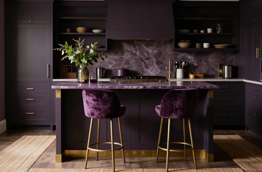 6 Grape Kitchen Decor Ideas: Chic & Playful Looks