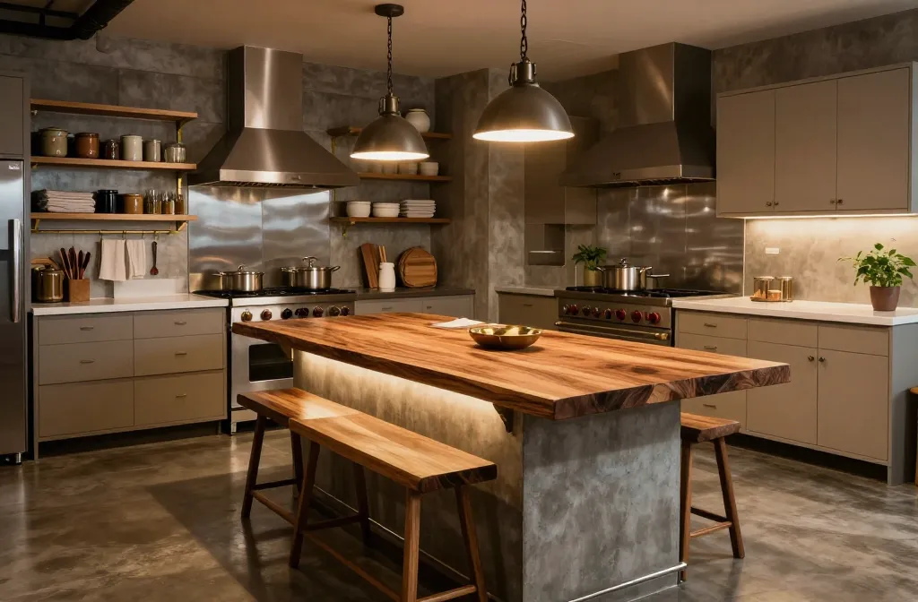 6 Industrial Kitchen Decor Ideas That Wow You