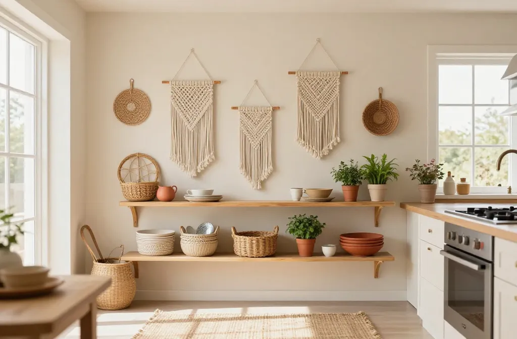 6 Boho Kitchen Wall Decor Ideas You’Ll Love