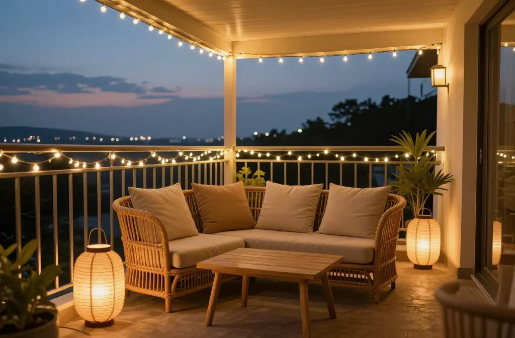 7 Balcony Lighting Ideas Apartment: Glow Up Your Space