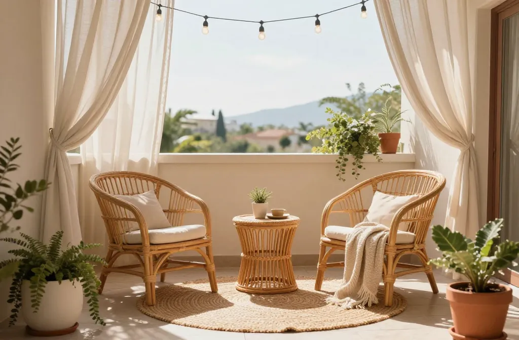 6 Boho Balcony Ideas Apartment: Oasis on a Slab