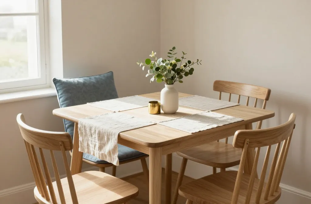 5 Square Kitchen Table Decor Ideas: Cozy Chic in Small Spaces