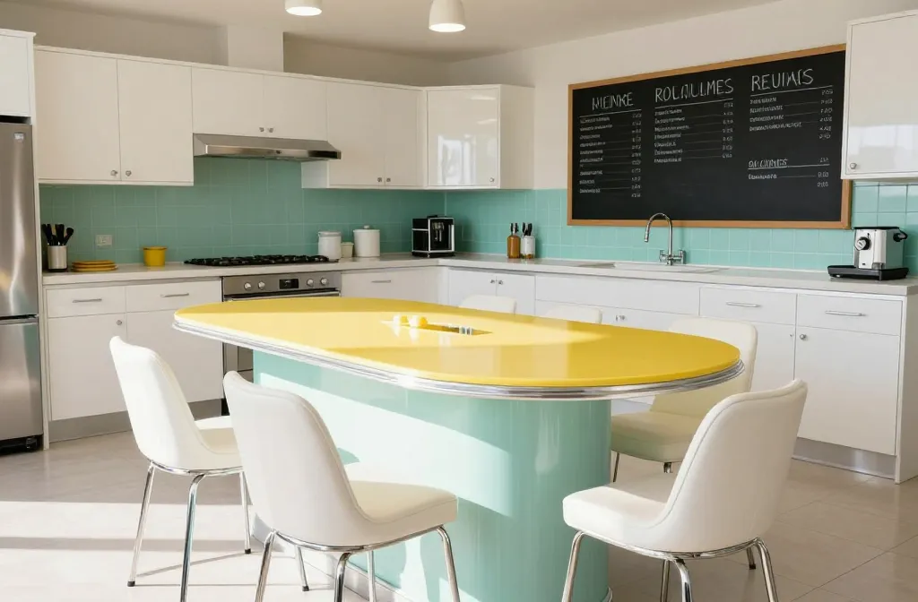 6 50s Kitchen Decor Ideas: Retro Charm in a Modern Space