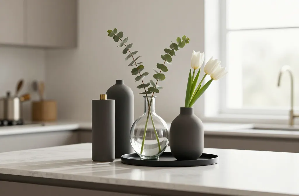 6 Kitchen Vase Decor Ideas to Elevate Your Counter
