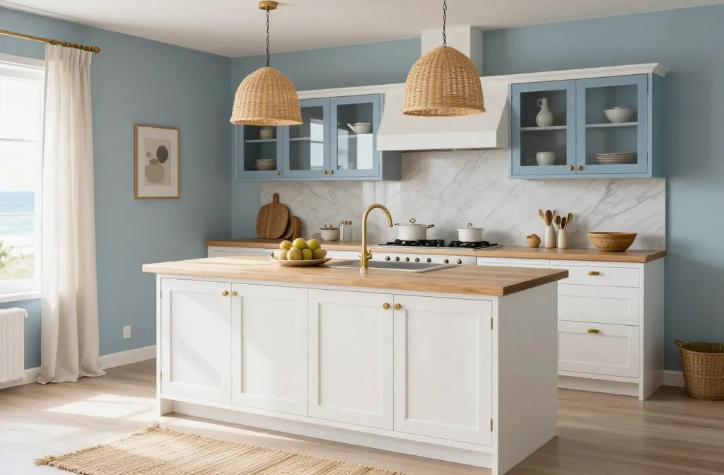 8 Blue Kitchen Ideas Decor: 8 Vibes for Calm Kitchens