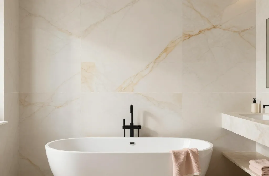 7 Marble Wall Tiles Bathroom Ideas: Luxe & Bold Moments