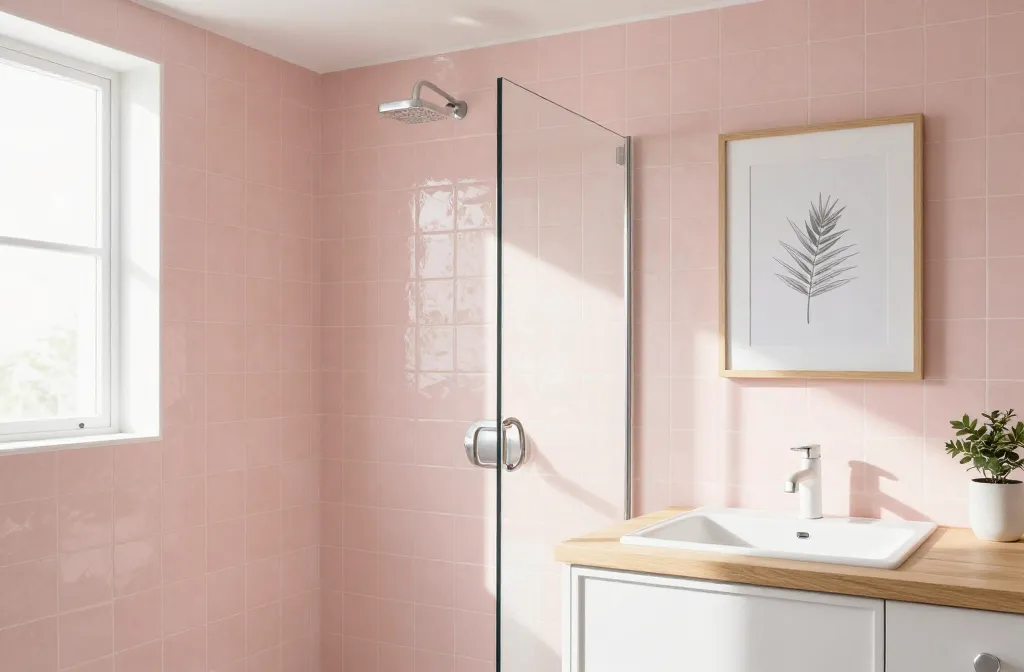 5 Bathroom Tiles Pink Ideas: Rosé Chic for Your Bath
