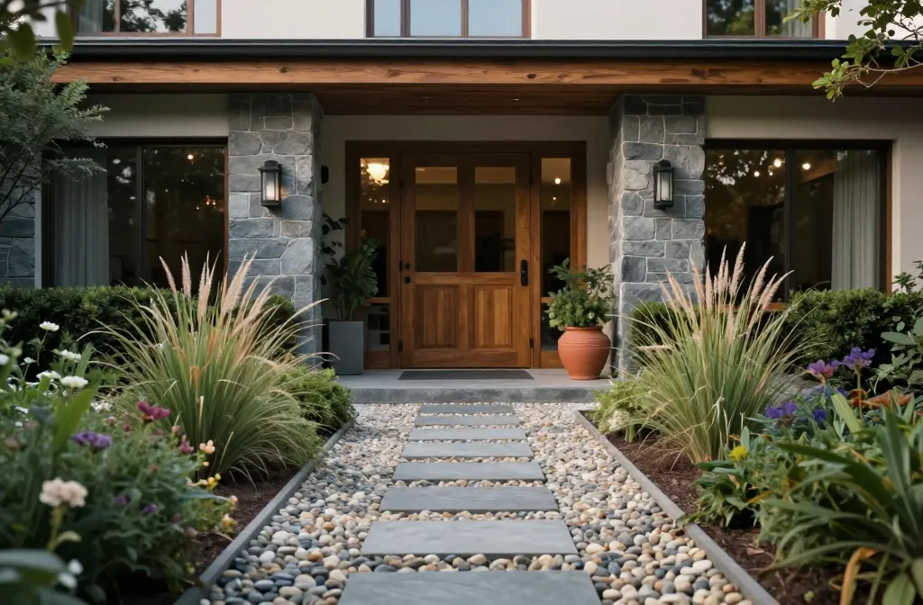 7 Front House Landscaping Ideas Entrance You’Ll Love