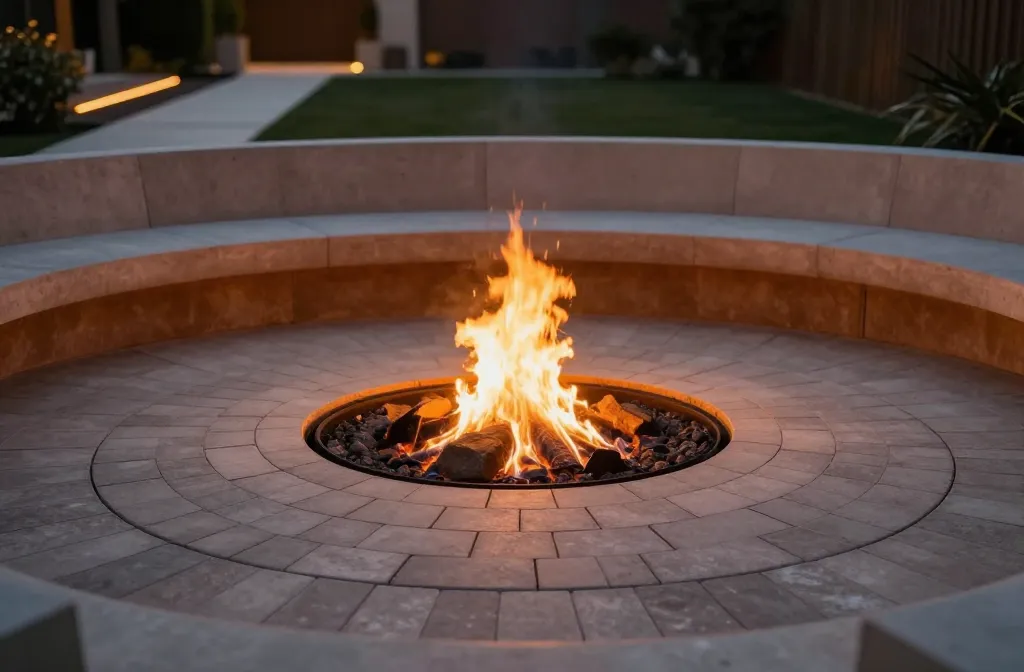 7 Fire Pit Ideas Backyard Pavers: Smoky Chic Outdoor Living