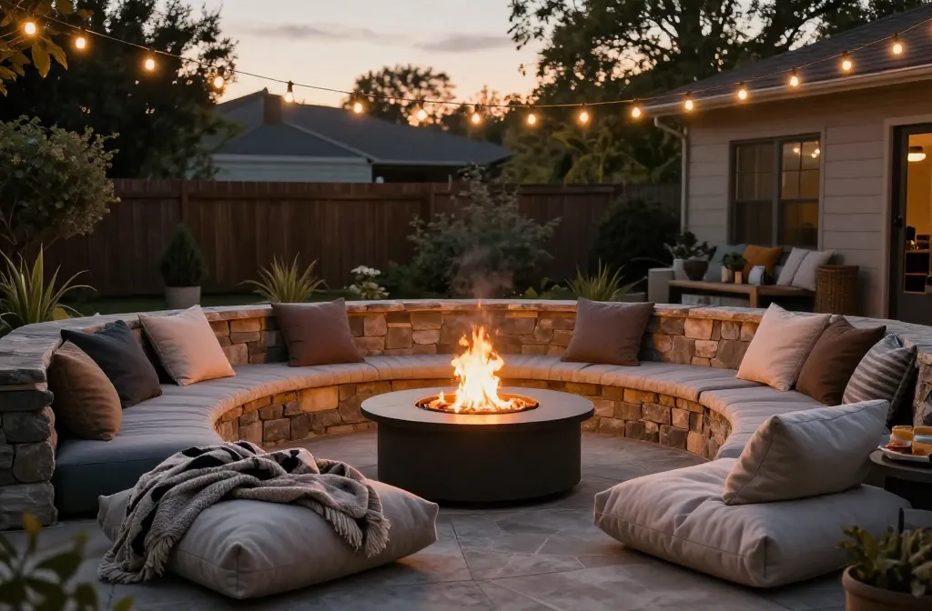 5 Sunk in Fire Pit Backyard Ideas You’Ll Love