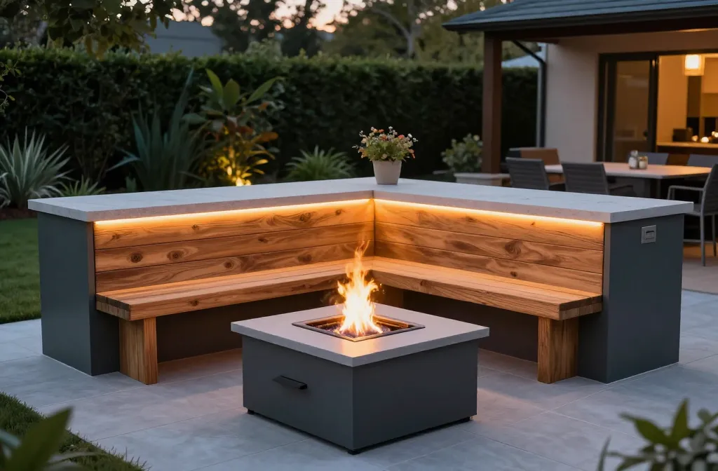 6 Propane Fire Pit Ideas Backyard: Backyard Wow in Minutes