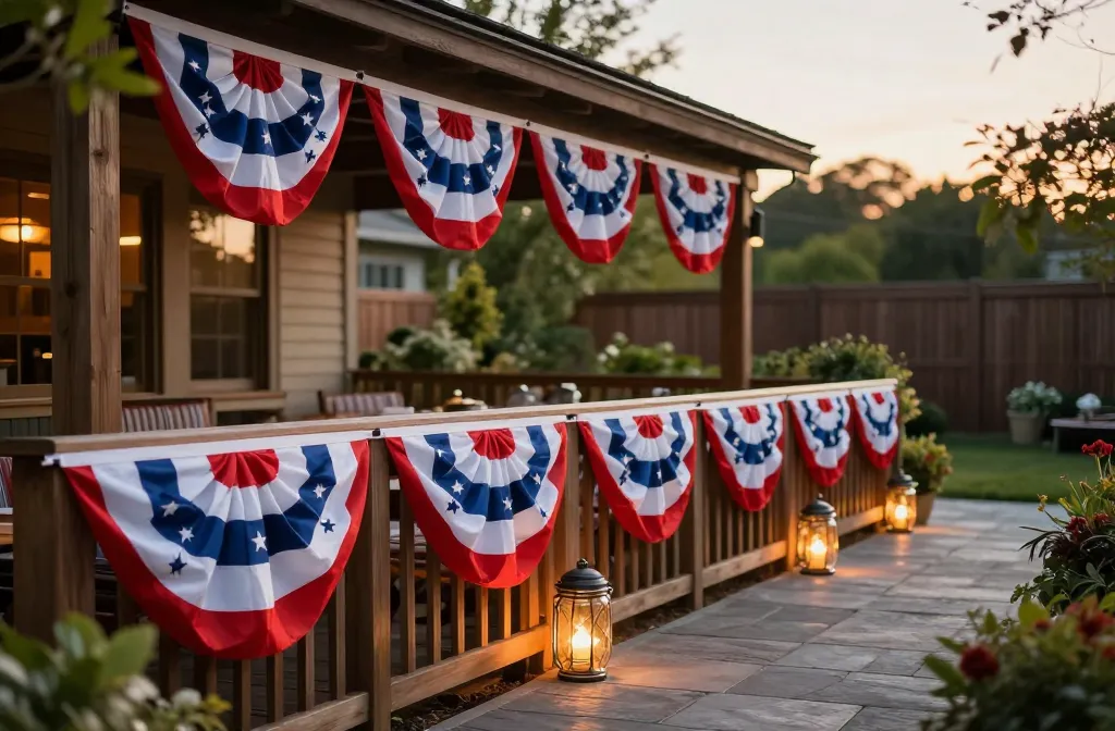 Patriotic Outdoor Decor: Cozy, Chic, Outdoorsy Flair