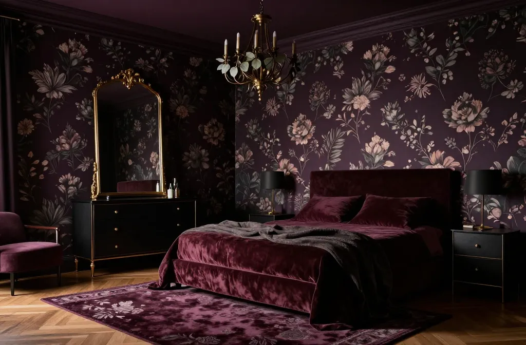 6 Moody Floral Wallpaper Bedroom Ideas You’Ll Love
