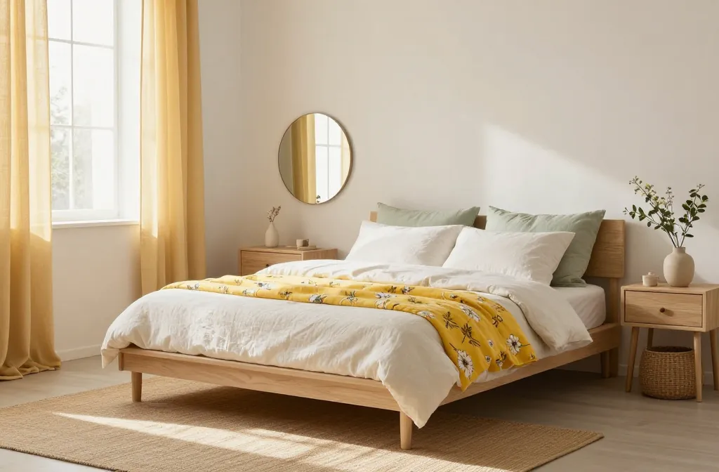 5 Yellow Floral Bedroom Ideas for Bright Mornings