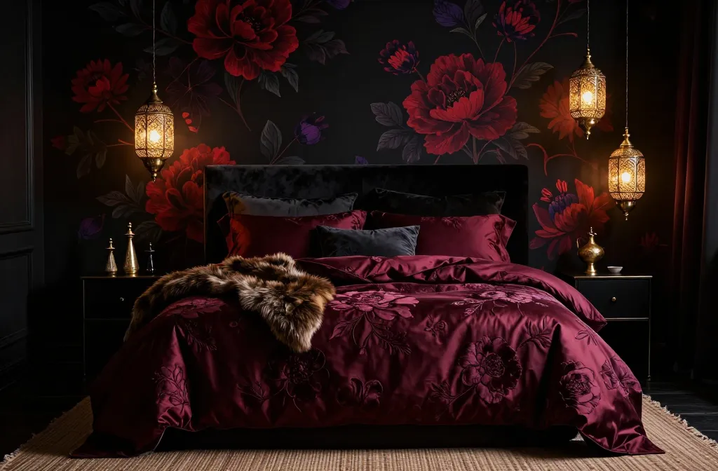 8 Dark Floral Bedroom Ideas: Luxe & Moody Secrets