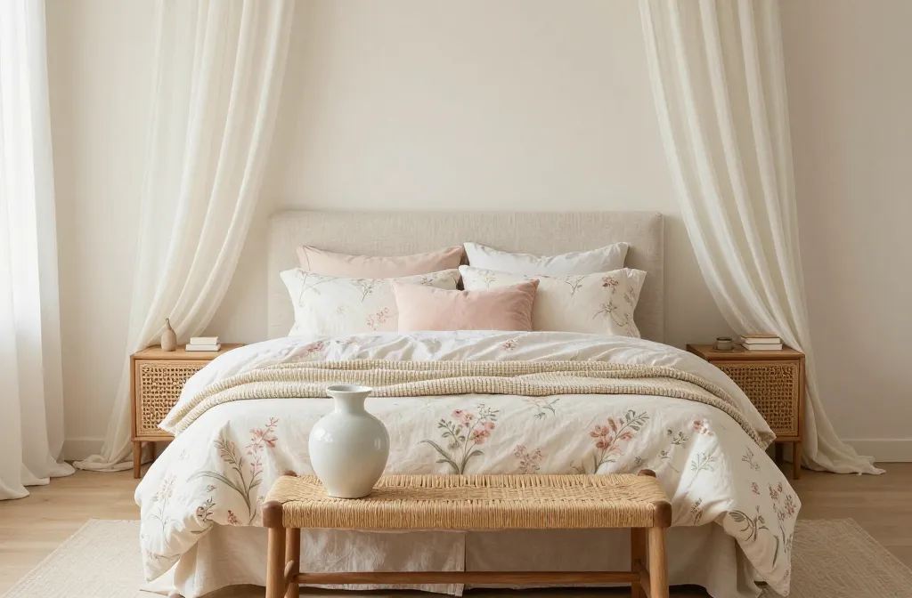 6 Bedroom Inspirations Floral Ideas: Dreamy Bedroom Makeovers