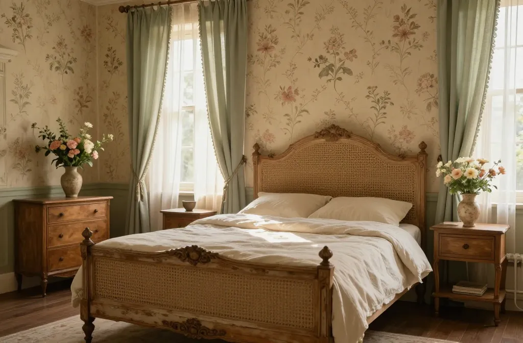 5 Antique Floral Bedroom Ideas: Timeless Bloom Retreats