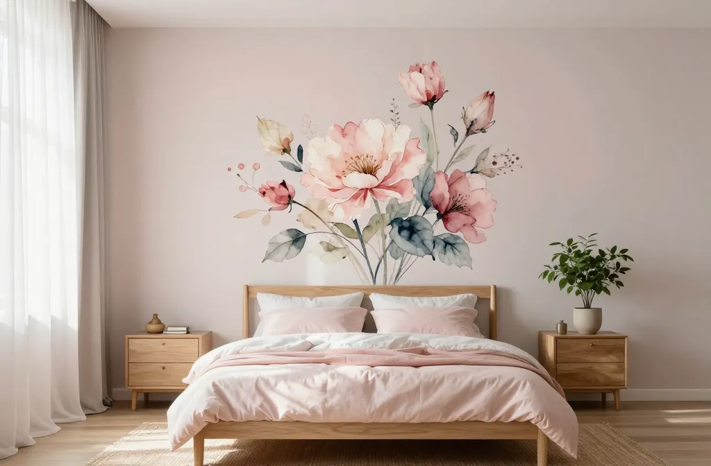 7 Floral Wall Art Bedroom Ideas to Inspire Your Space