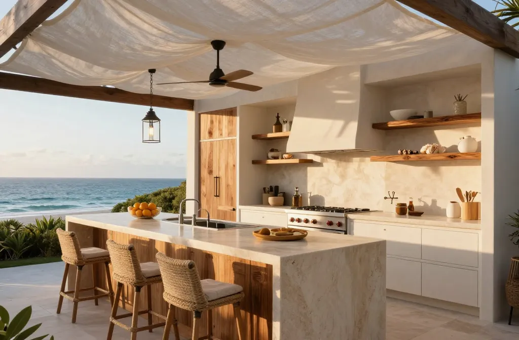 7 Luxury Outdoor Kitchen Design Ideas for Wow Moments
