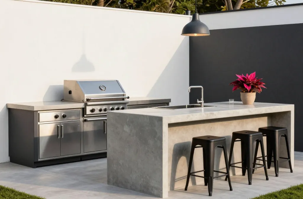 8 Modern Outdoor Kitchen Design Ideas to Elevate Yards