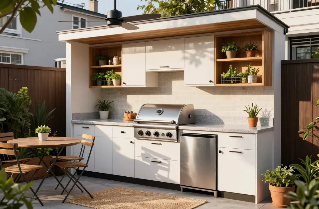 7 Small Outdoor Kitchen Design Backyards Ideas That Wow
