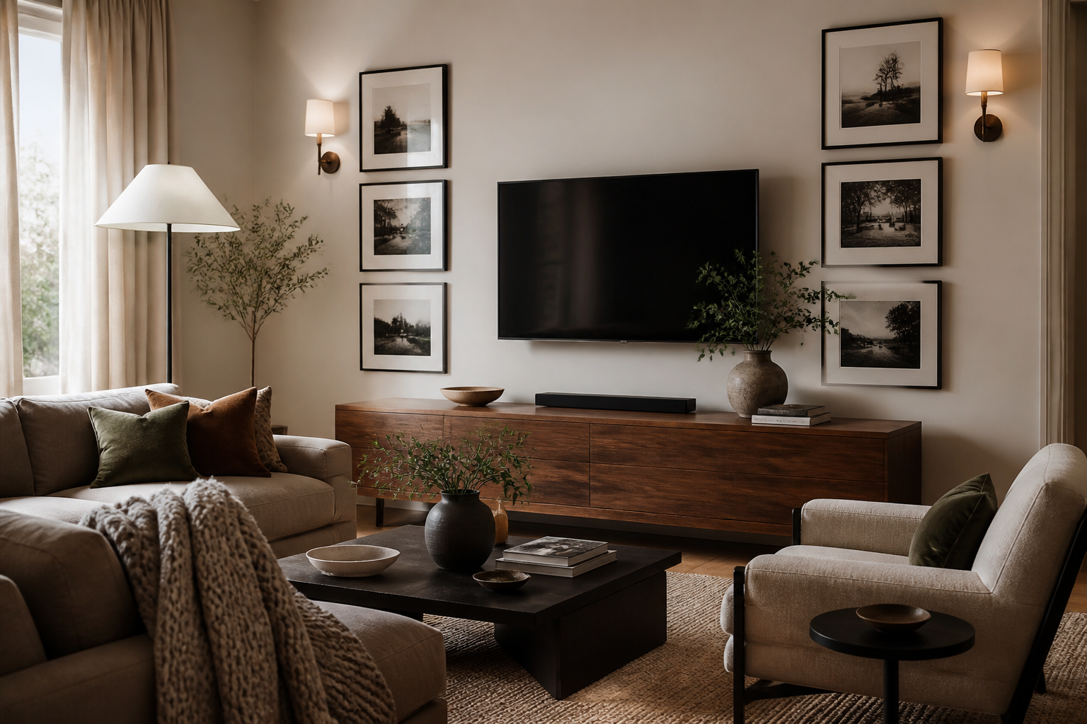 6 Tv Wall Art Ideas Living Room: Cozy Gallery Edition