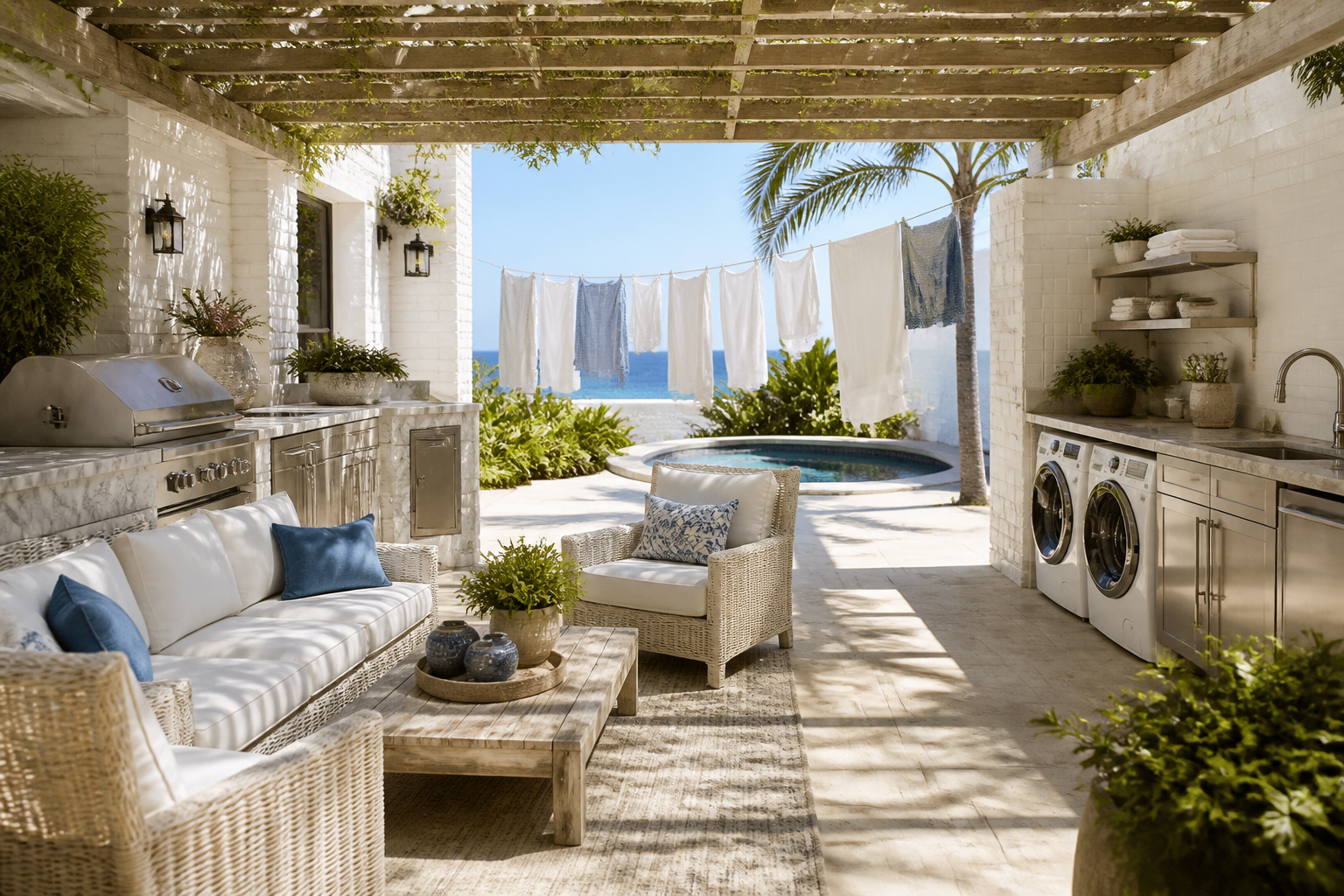 6 Outdoor Kitchen and Laundry Design Ideas You’Ll Love