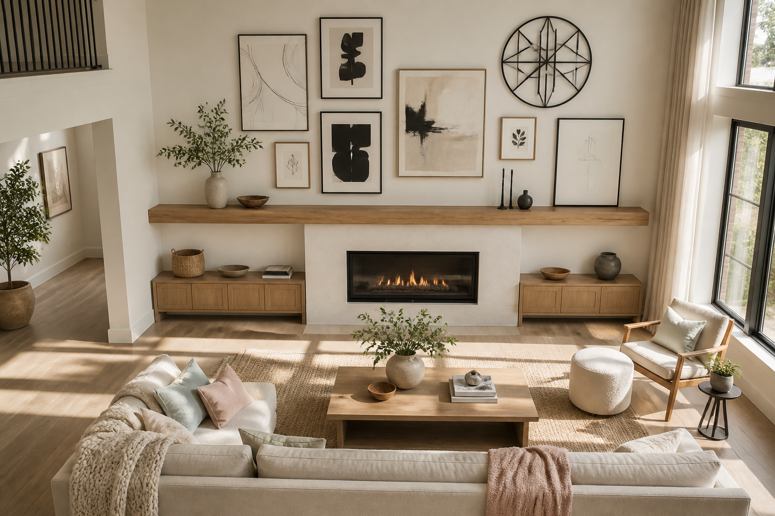 6 Fireplace Wall Art Ideas: Gallery-Ready Wall Magic
