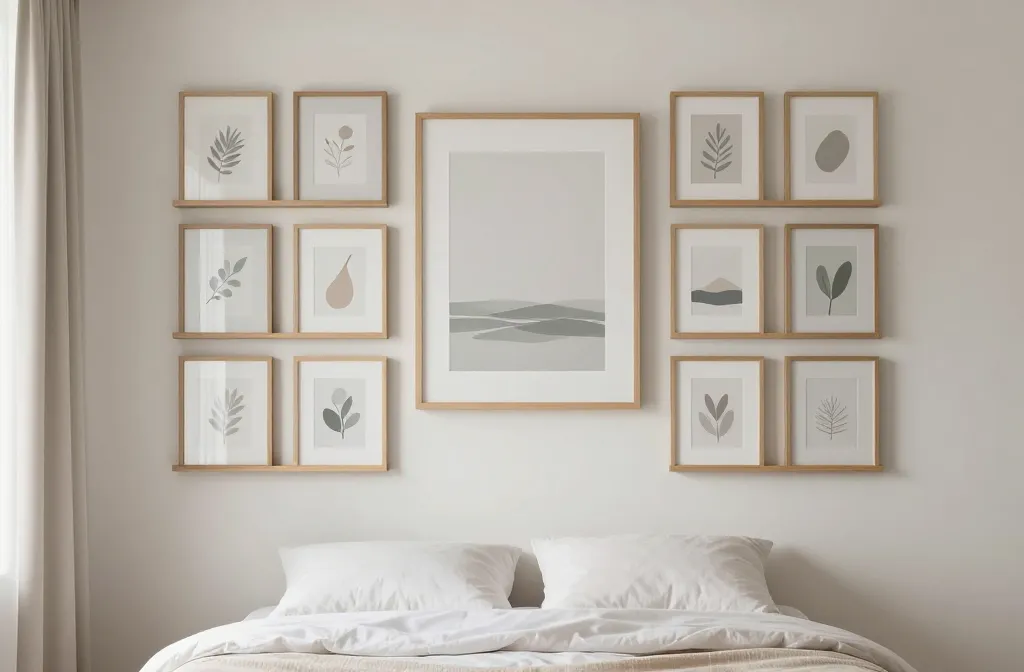 5 Above Bed Art Wall Decor Ideas for Cozy Vibes
